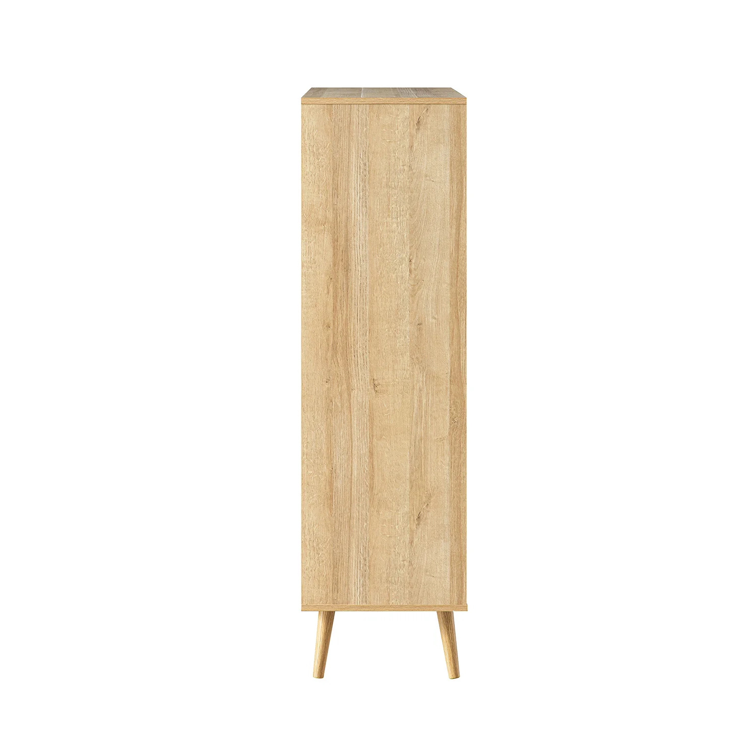 Frances Woven Rattan Writing Bureau, Natural - Image 7
