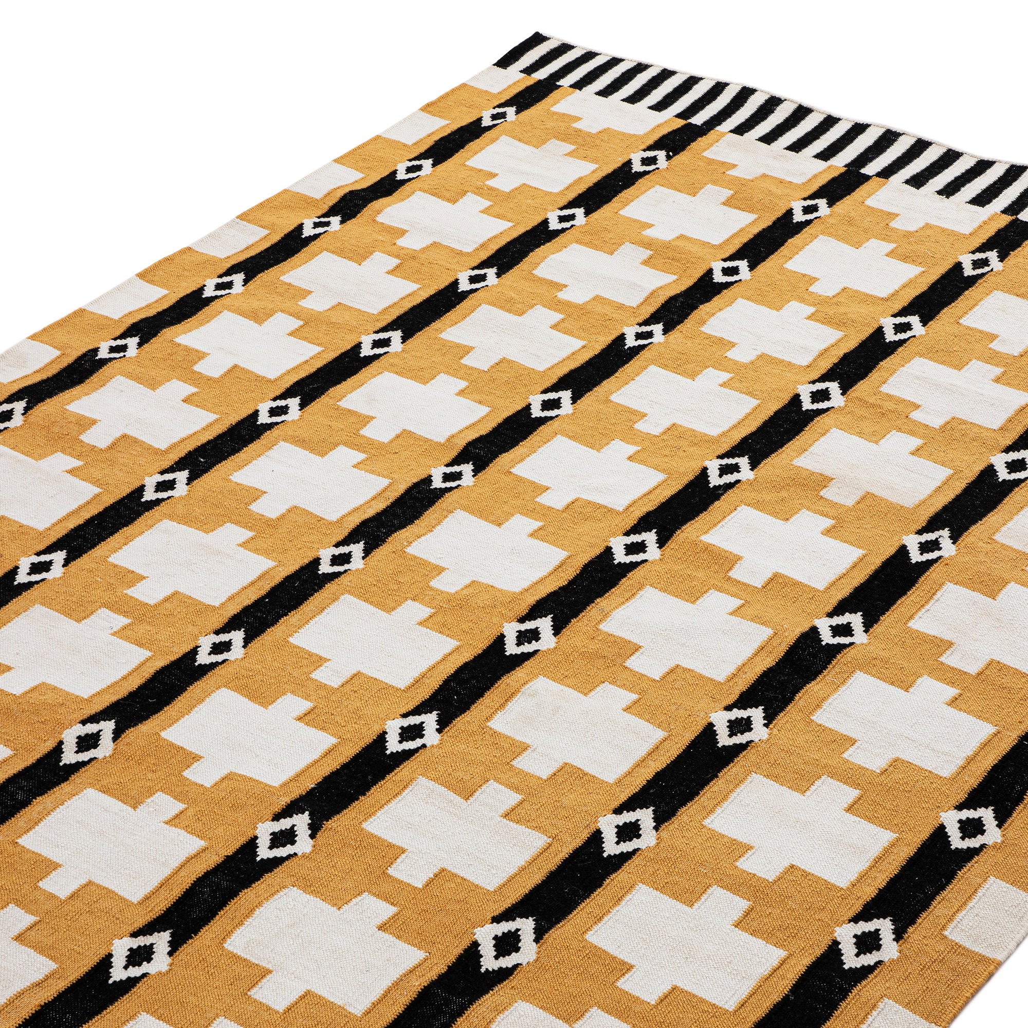 Havana Smoke & Amber Indoor Outdoor Handwoven Rug - Image 2
