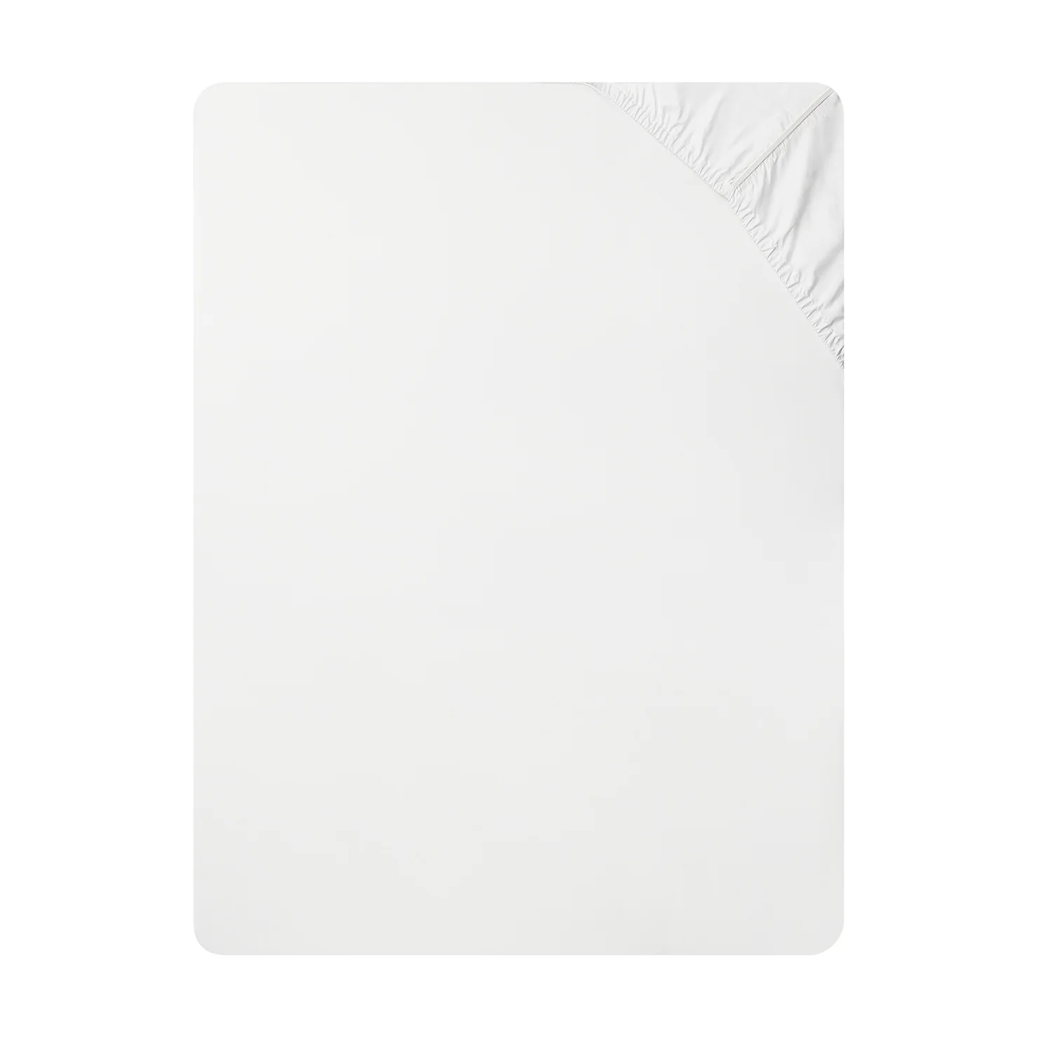 Hotel Collection 600 Thread Count Cotton Sateen Deep Fitted Sheet - White