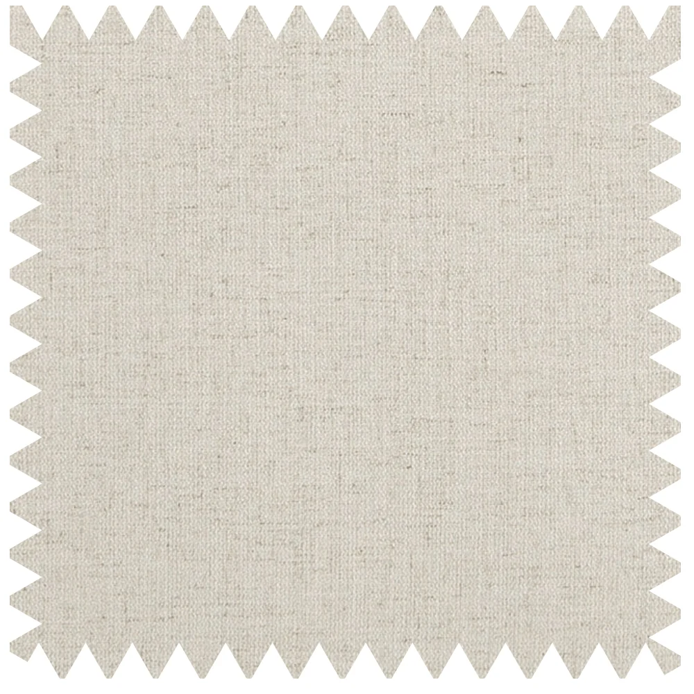 Lutyens Beige Linen Blend Woven Fabric Swatch