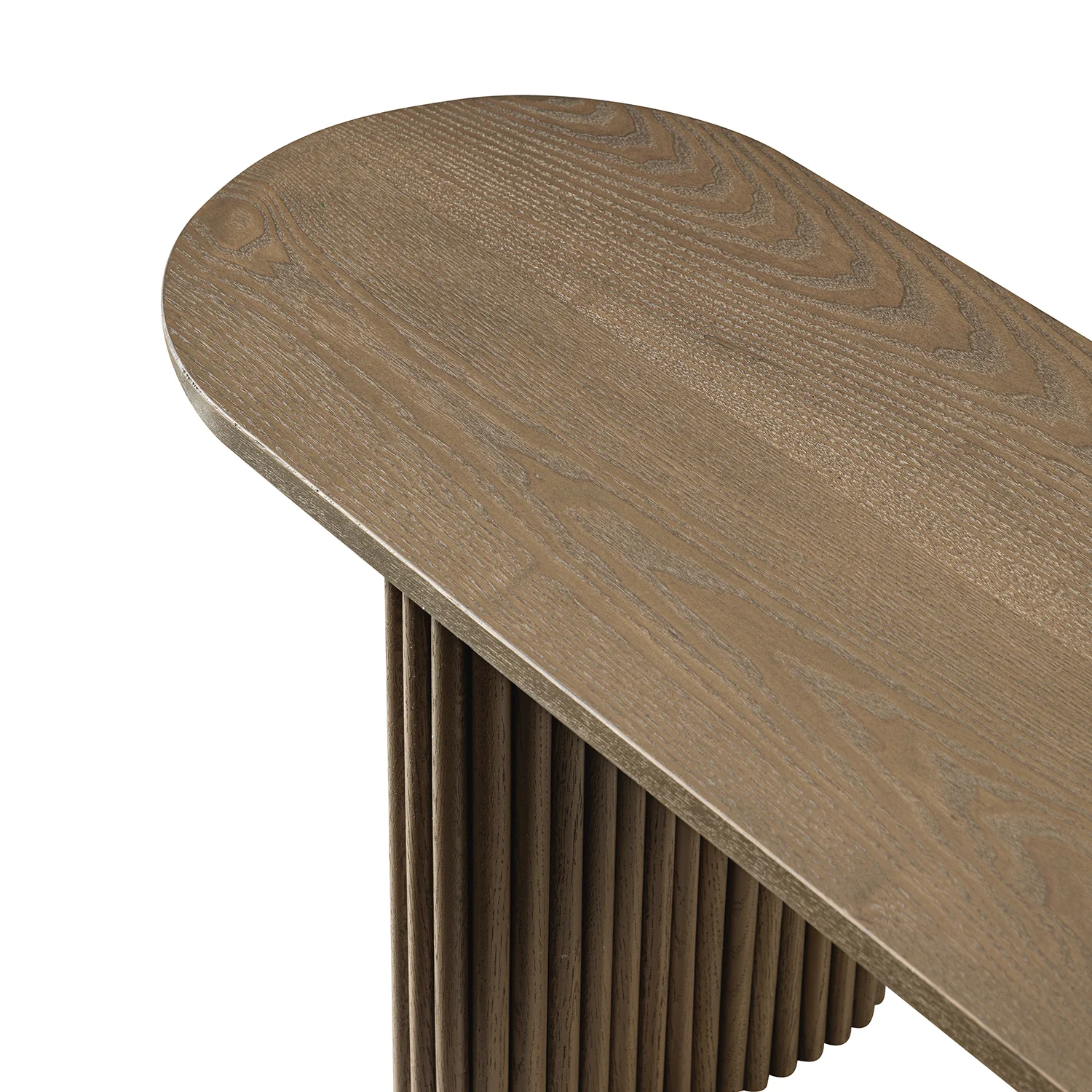 Maru 150cm Dining Bench, Silver Oak - Image 11