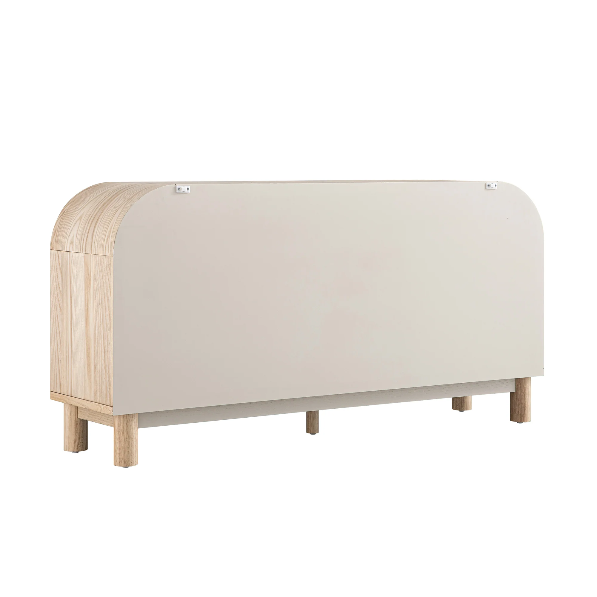 Maude 9 Drawer Chest, Natural Ash with Raffia - Image 6