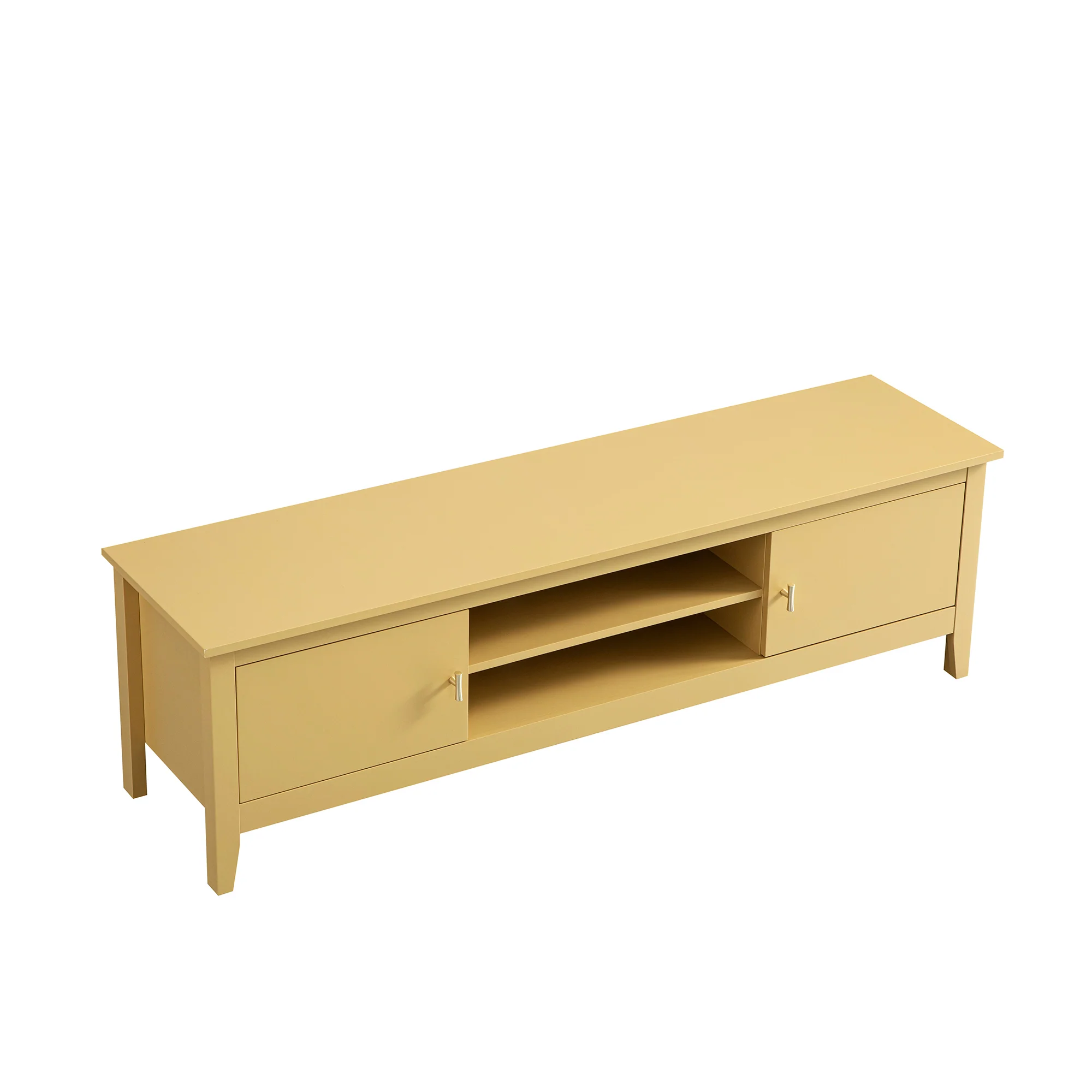 Oakham 150cm TV Unit, Rattan Yellow - Image 6