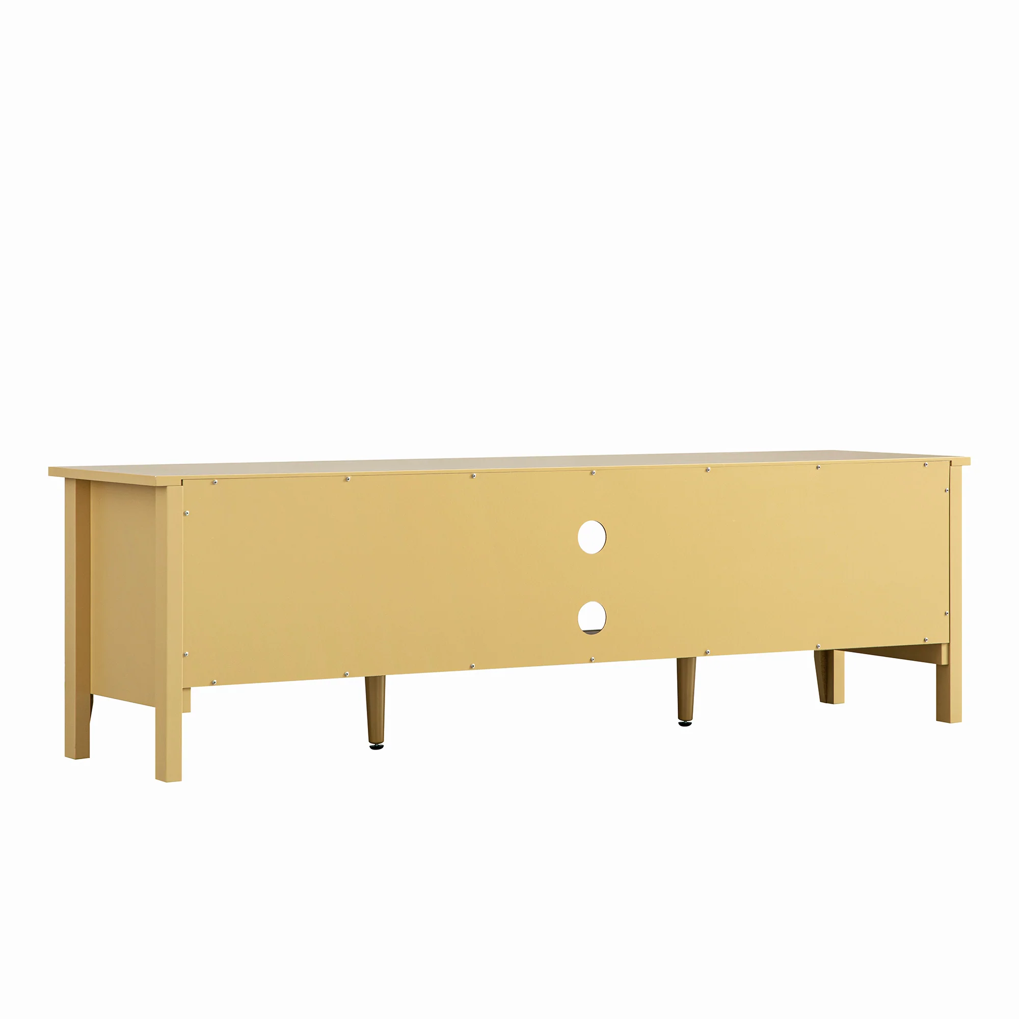 Oakham 150cm TV Unit, Rattan Yellow - Image 8