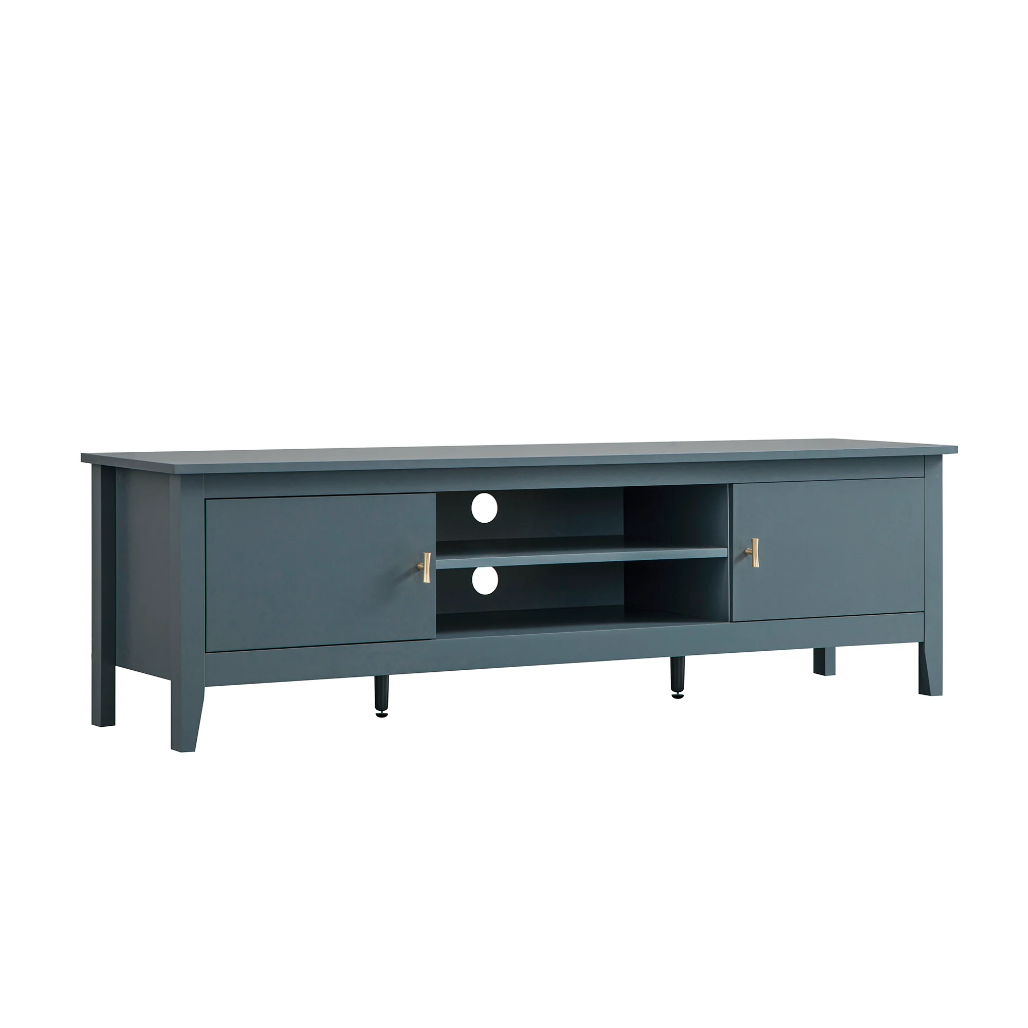 Oakham 150cm TV Unit, Stormy Blue - Image 2