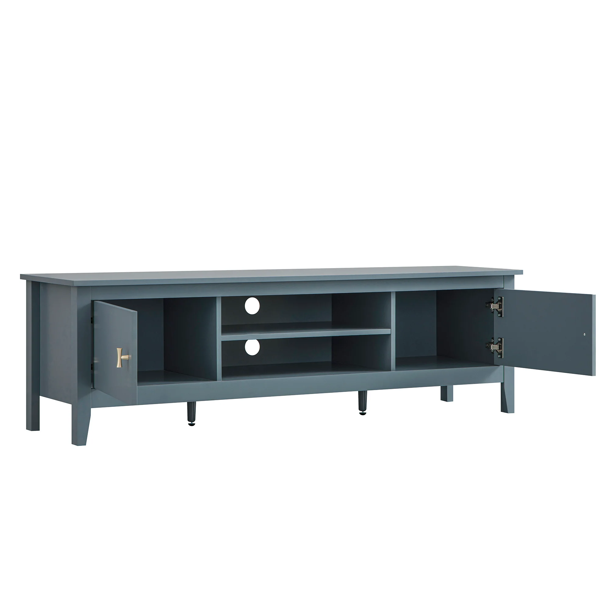 Oakham 150cm TV Unit, Stormy Blue - Image 5