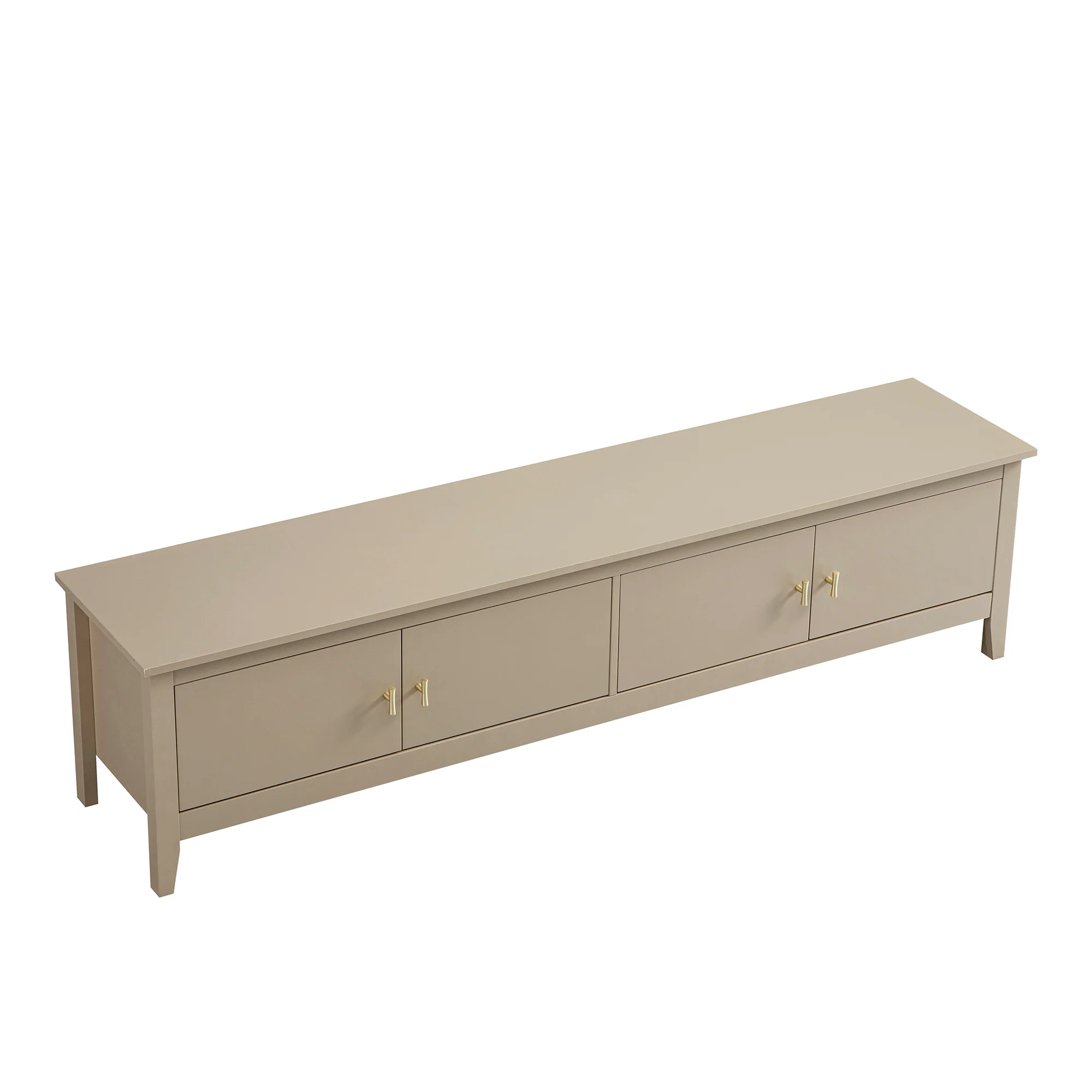 Oakham 180cm Wide TV Unit, Deep Greige - Image 8
